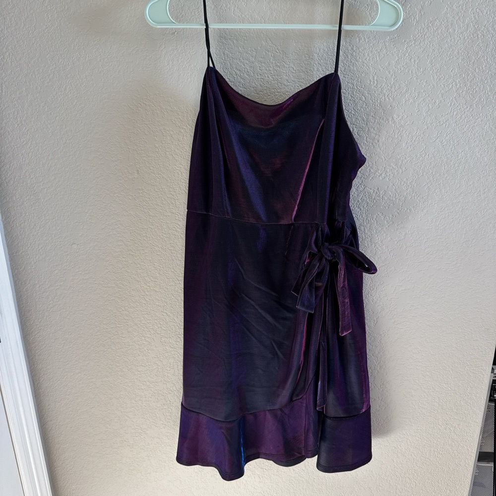 Iridescent Purple Dress